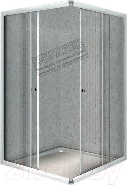 Изображение товара Душевой уголок Radomir 90x110 / 1-09-1-0-0-1221 (матовое стекло)