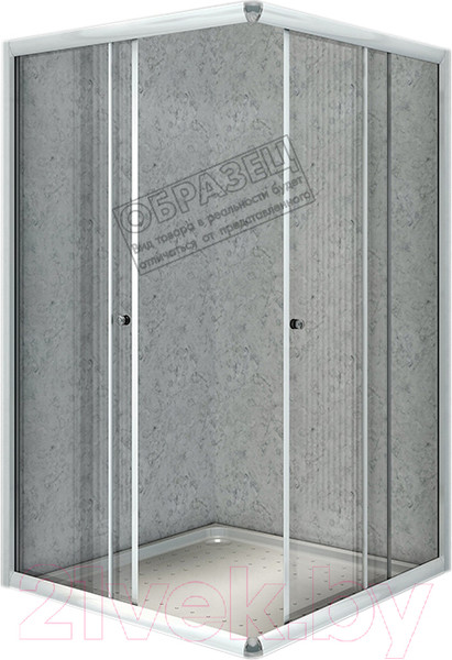 Изображение товара Душевой уголок Radomir 100x110 / 1-09-1-0-0-1231 (матовое стекло)