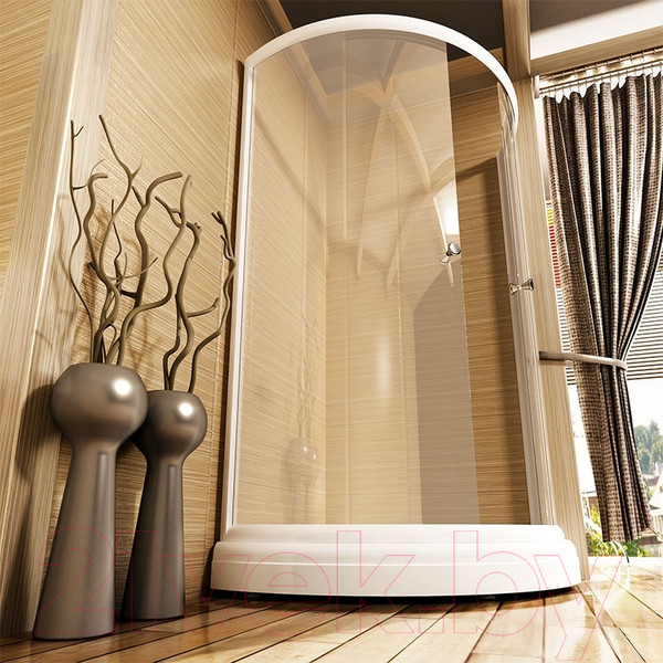 Изображение товара Душевой уголок Radomir 90 / 1-09-1-0-0-0010 (прозрачное стекло)