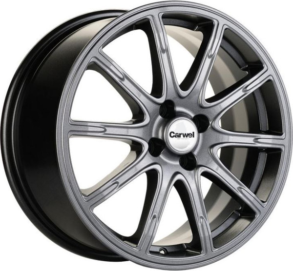 Изображение товара Литой диск Carwel Лада 1707 Vesta Cross 17x6.5" 4x100мм DIA 60.1мм ET 43мм GRT