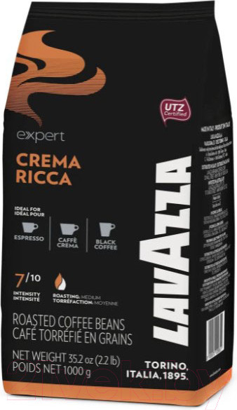 Изображение товара Кофе в зернах Lavazza Crema Ricca (1кг)