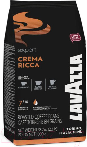 Изображение товара Кофе в зернах Lavazza Crema Ricca (1кг)