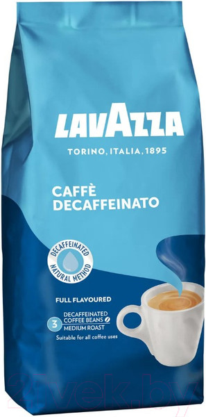Изображение товара Кофе в зернах Lavazza DEK без кофеина (500г)