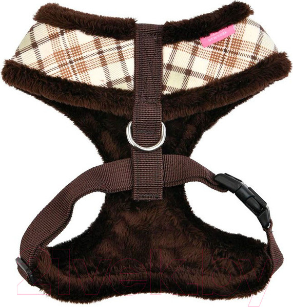Изображение товара Шлея-жилетка для животных Pinkaholic Aline / NAUD-HA7640-BR-L (коричневый)