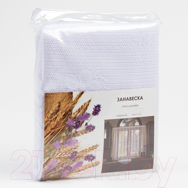 Изображение товара Штора Лента М484б (165x250, белый)