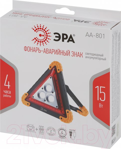Изображение товара Фонарь ЭРА Автомобильный AA-801 / Б0052742