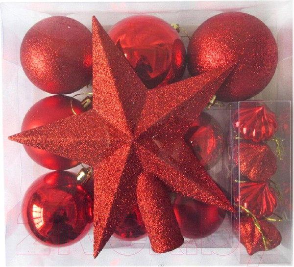 Изображение товара Набор шаров новогодних Волшебная страна SYCB17-516 / 003371