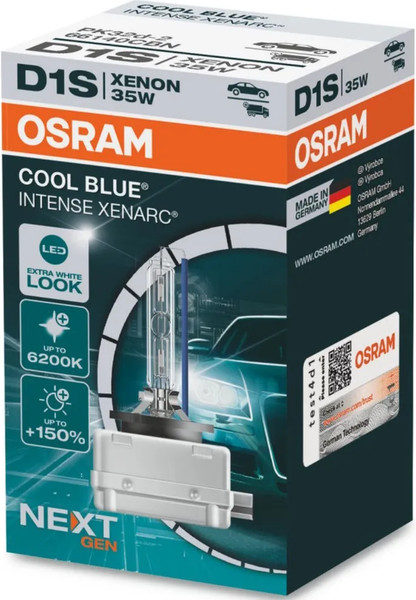 Изображение товара Автомобильная лампа Osram D1S 66140CBN