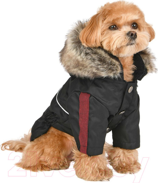 Изображение товара Куртка для животных Puppia Brock / PAUD-JM1851-BK-M (черный)