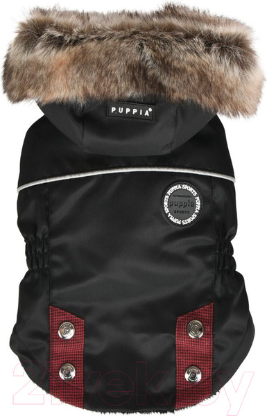 Изображение товара Куртка для животных Puppia Brock / PAUD-JM1851-BK-M (черный)