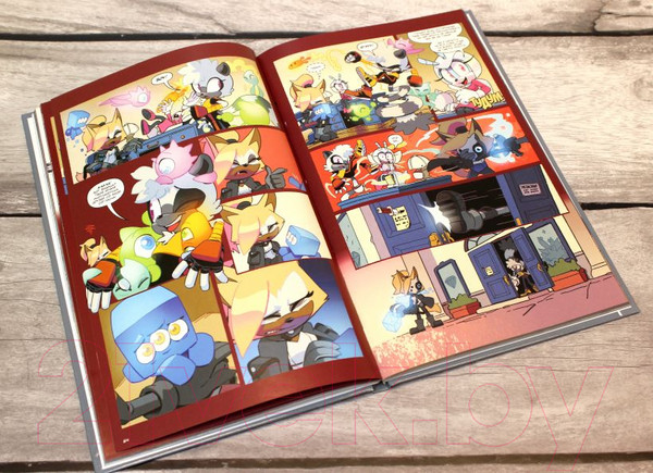 Изображение товара Комикс Эксмо Sonic. Тэнгл и Виспер (Флинн Й., Геллнер К.)