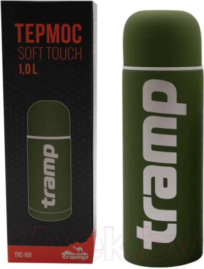 Изображение товара Термос для напитков Tramp Soft Touch / TRC-109х (хаки)