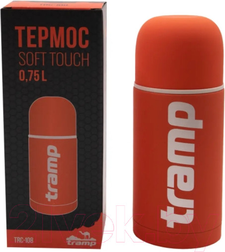 Изображение товара Термос для напитков Tramp Soft Touch / TRC-108ор (оранжевый)