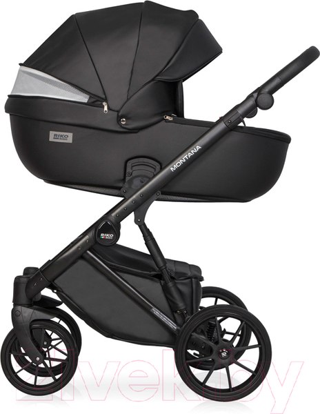 Изображение товара Детская универсальная коляска Riko Montana Ecco 2 в 1 (12/черный)