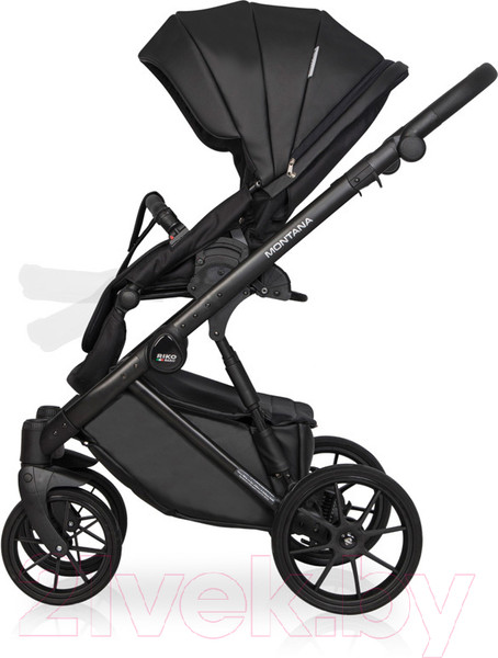 Изображение товара Детская универсальная коляска Riko Montana Ecco 3 в 1 (12/черный)