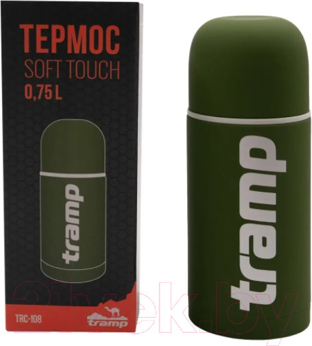 Изображение товара Термос для напитков Tramp Soft Touch / TRC-108х (хаки)