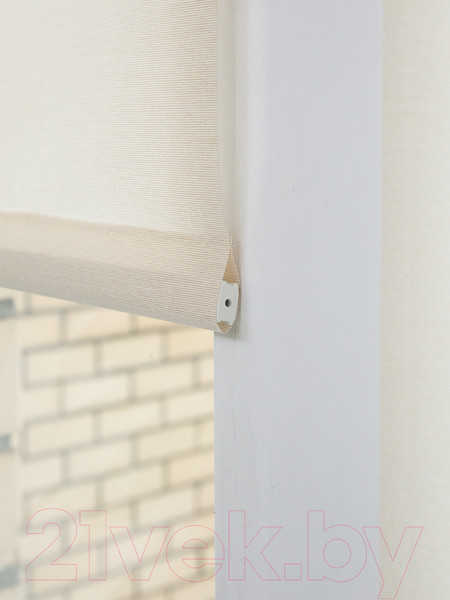 Изображение товара Рулонная штора АС МАРТ Меринос 72x160 (ванильный)