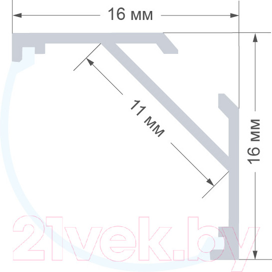 Изображение товара Профиль для светодиодной ленты Apeyron Electrics 08-04