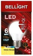 Изображение товара Лампа Bellight LED G45 6W 220V E27 3000K