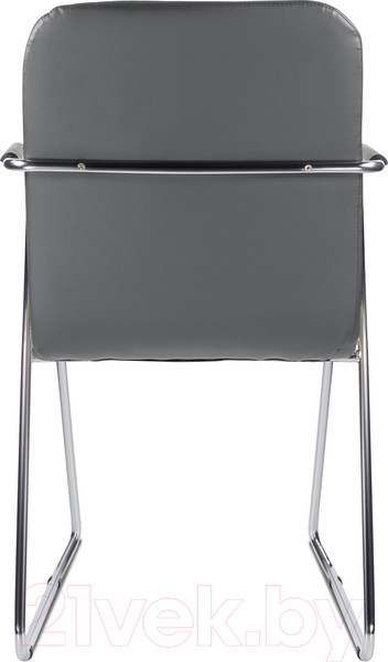 Изображение товара Стул офисный Brabix Visit CF-101 / 532561 (хром/экокожа темно-серая)