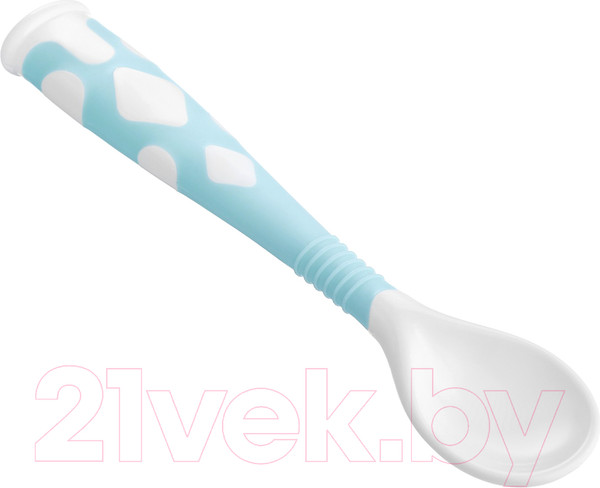Изображение товара Набор столовых приборов для кормления Roxy-Kids Ложка и вилка / RFD-002-B (голубой)