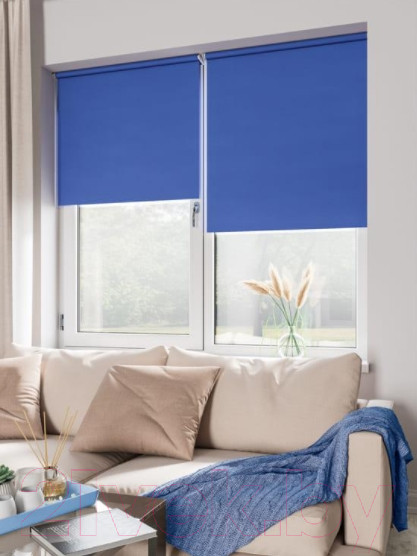 Изображение товара Рулонная штора LEGRAND Блэкаут 66x175 / 58 069 922 (синий)