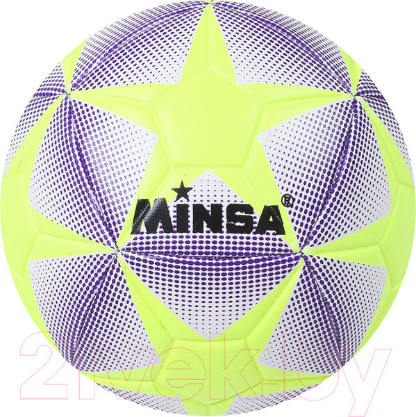 Изображение товара Футбольный мяч Minsa 1684539 (размер 5)