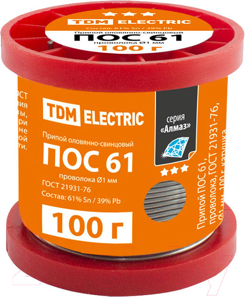 Изображение товара Припой TDM Алмаз SQ1025-0313