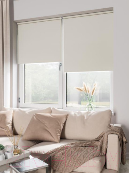 Изображение товара Рулонная штора LEGRAND Блэкаут 98x175 / 58 067 554 (экрю)