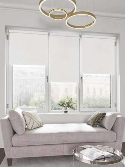 Изображение товара Рулонная штора LEGRAND Блэкаут Кристалл 57x175 / 58 078 838 (белый)