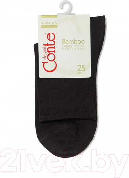 Изображение товара Носки Conte Elegant Bamboo 000 (р-р 25-27, черный)