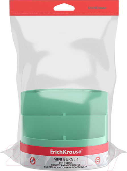 Изображение товара Органайзер настольный Erich Krause Mini Burger Powder / 55776 (оливковый)