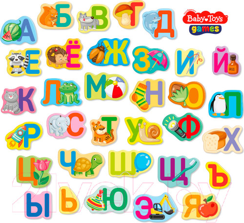 Изображение товара Развивающая игра Baby Toys Азбука для самых маленьких / 04270