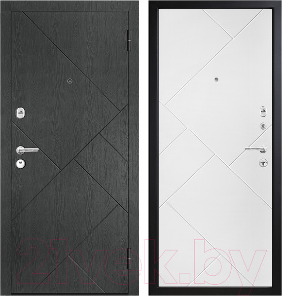 Изображение товара Входная дверь Металюкс М392 (96x205, правая)