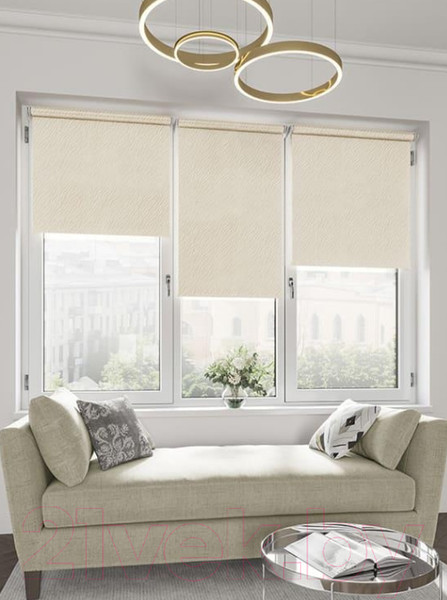 Изображение товара Рулонная штора LEGRAND Бриз 57x175 / 58 077 254 (пудра)