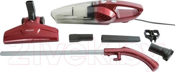 Изображение товара Вертикальный пылесос Pioneer VC461S (Wine Maroon)