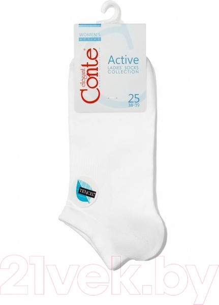 Изображение товара Носки Conte Elegant Active 079 (р.23, белый)