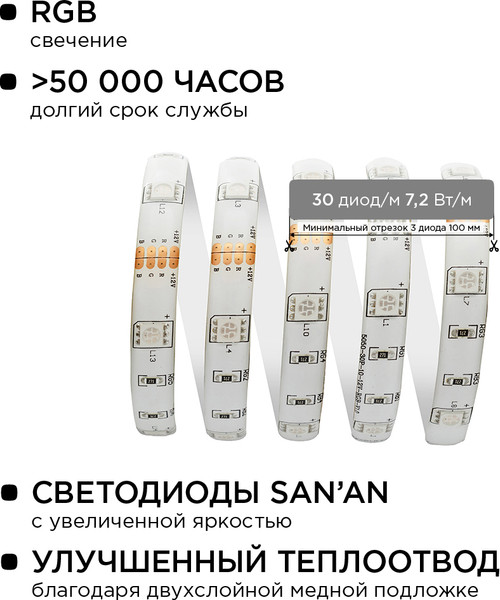 Изображение товара Светодиодная лента Apeyron Electrics 10-03