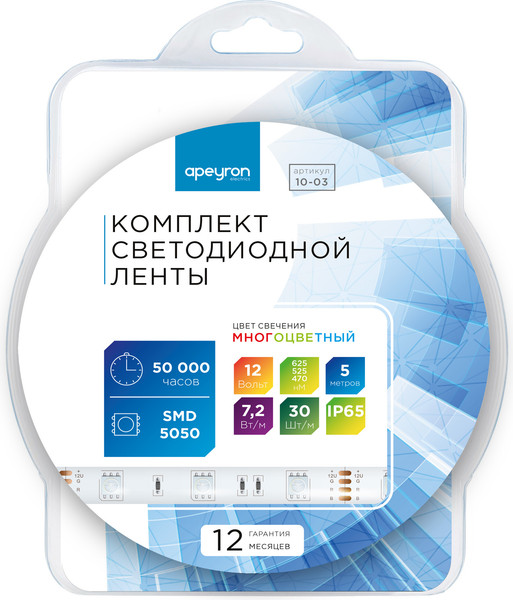 Изображение товара Светодиодная лента Apeyron Electrics 10-03