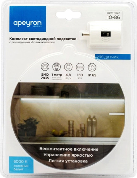 Изображение товара Светодиодная лента Apeyron Electrics 10-86