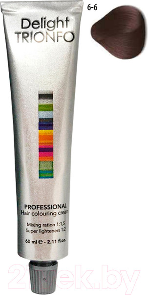 Изображение товара Крем-краска для волос Constant Delight Trionfo Стойкая 6-6 (60мл, темный русый шоколадный)