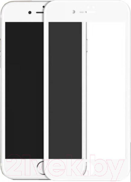Изображение товара Защитное стекло для телефона Case Full Glue Privacy для iPhone 6/6S (белый)