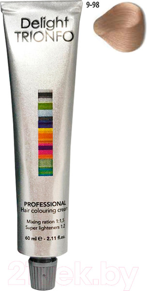 Изображение товара Крем-краска для волос Constant Delight Trionfo Стойкая 9-98 (60мл, блондин фиолетовый красный)