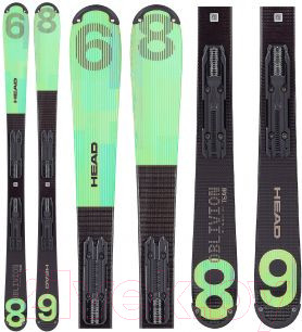 Изображение товара Горные лыжи Head Oblivion Team JRS 97 / 314491 (Black/Neon Green)