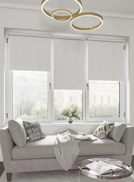 Изображение товара Рулонная штора LEGRAND Бриз 57x175 / 58 078 023 (серый)