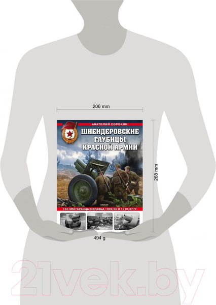 Изображение товара Книга Эксмо Шнейдеровские гаубицы Красной Армии. 152-мм гаубицы (Сорокин А.В.)