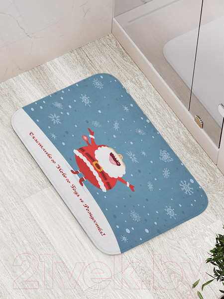 Изображение товара Коврик для ванной JoyArty Вкус Нового Года / bath_78073