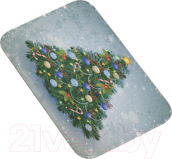 Изображение товара Коврик для ванной JoyArty Ель с цветными шариками / bath_78630