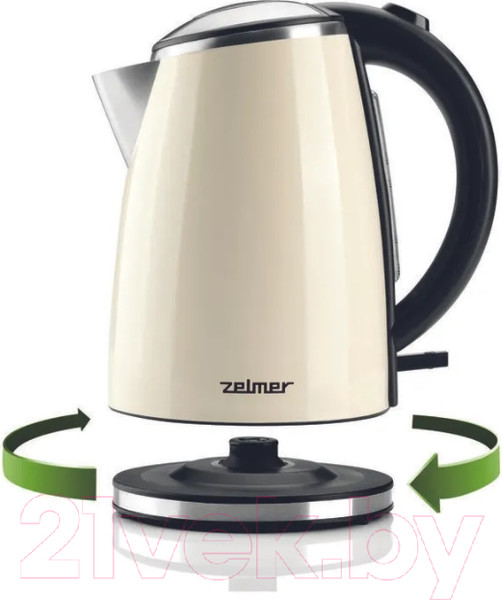Изображение товара Электрочайник Zelmer ZCK1274E ECRU