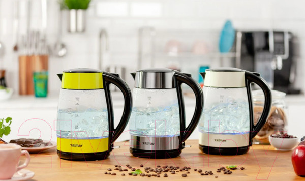 Изображение товара Электрочайник Zelmer ZCK8011 (нержавеющая сталь/черный)